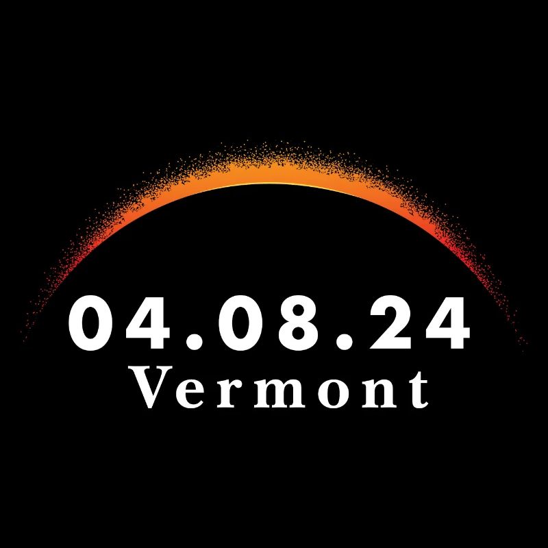 Total Solar Eclipse Path of Totality Vermont