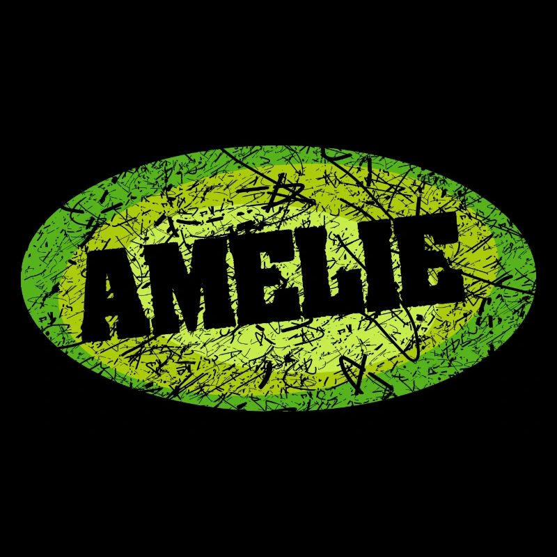 Amélie rétro avec des rayures comme idée cadeau