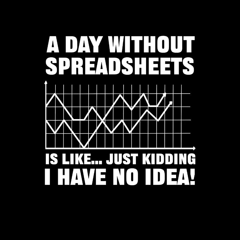 Spreadsheets and pivot tables.