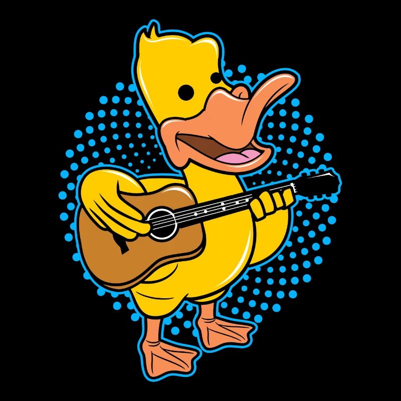 Duck Playing Guitar