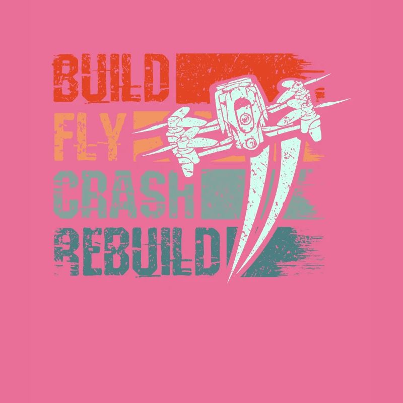 Construire fly crash reconstruire drone