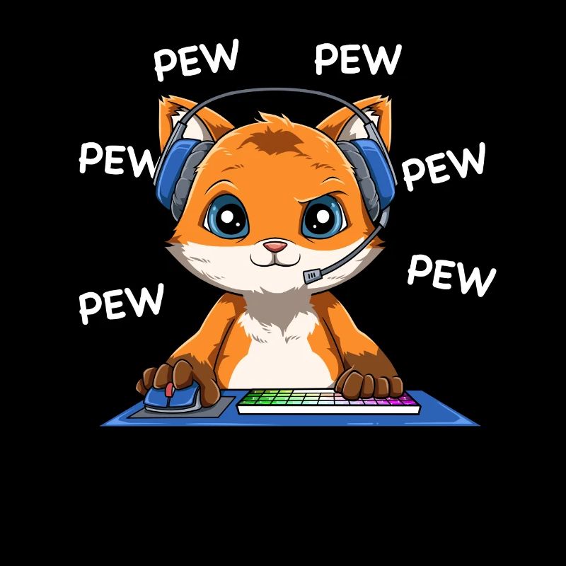 Gamer Fox - Online-Spiele Computer-Videospiele