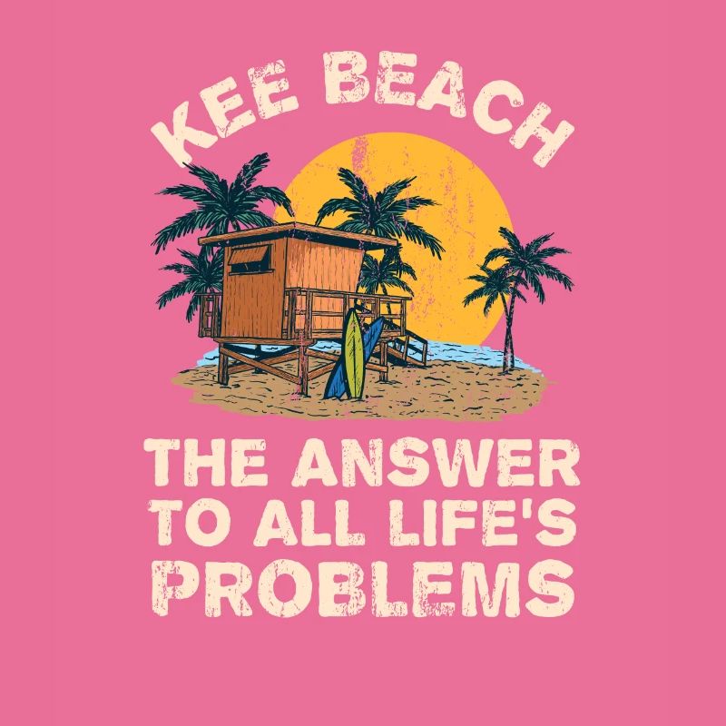 Kee Beach Answer To All Life's Problems Vacation