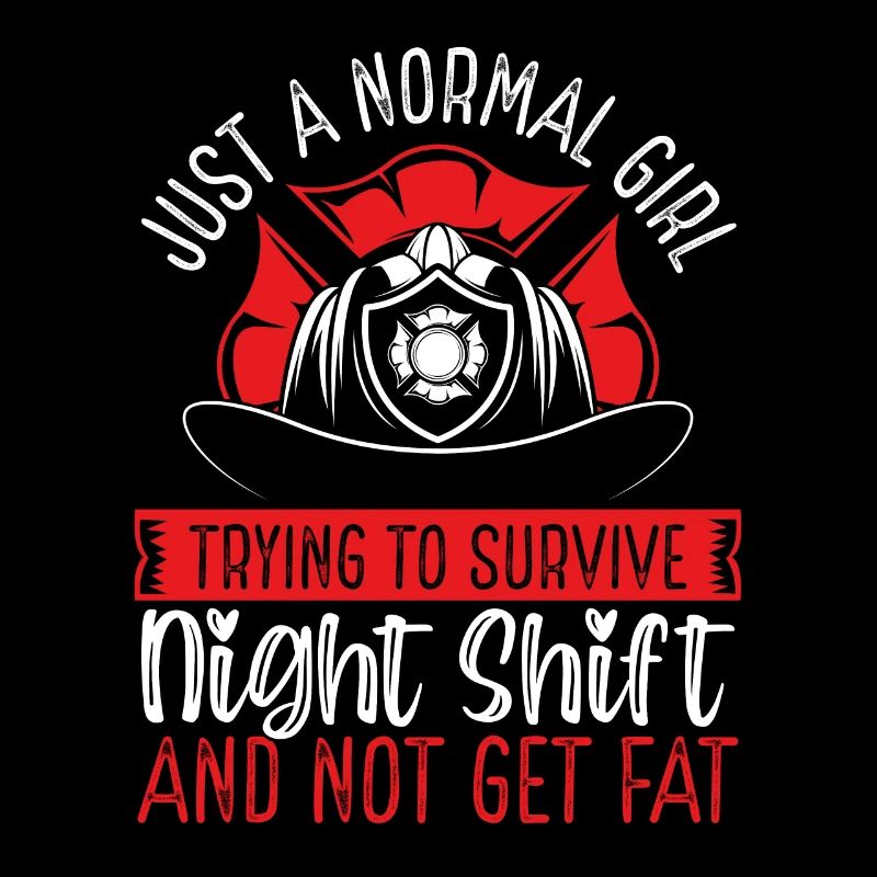 Night Shift Firefighter Normal Girl Volunteer