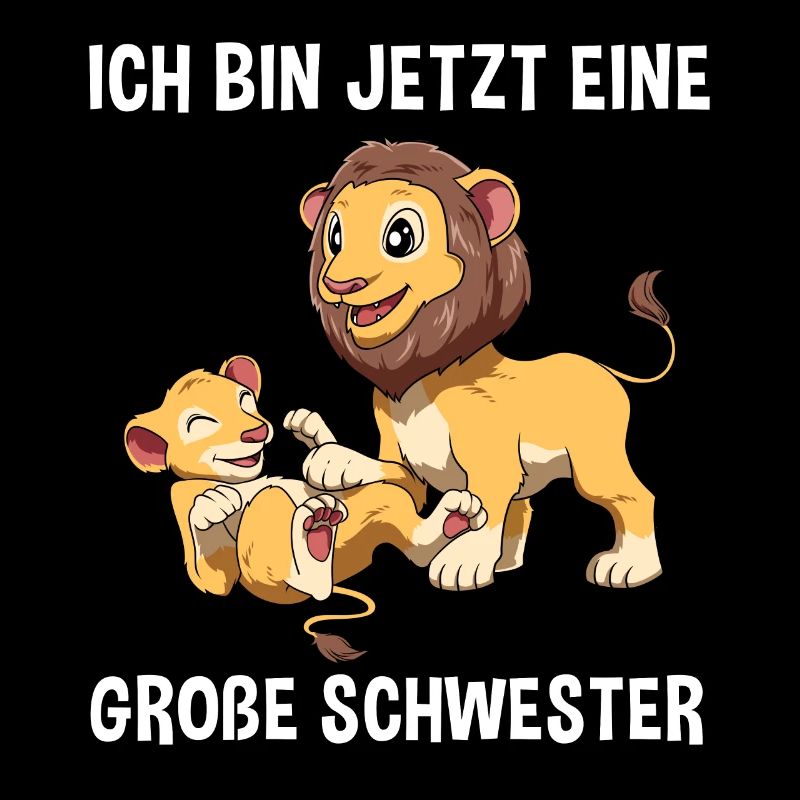 Löwe Große Schwester Junge - Geschwisterkind