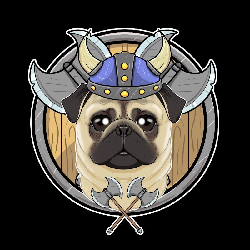 Pug I Valhalla I Viking