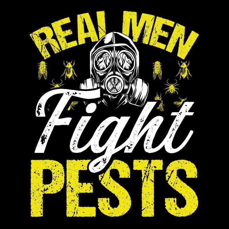 Pest Control Worker Real Men fight Pest Technician