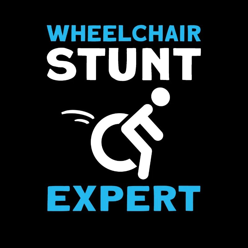 Rollstuhl-stunt-experte. Rollstuhl Handicap