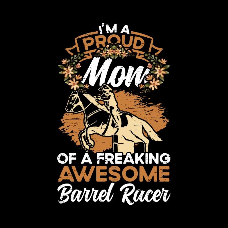 Barrel Racing Rodeo Reitpferd Barrel Racer