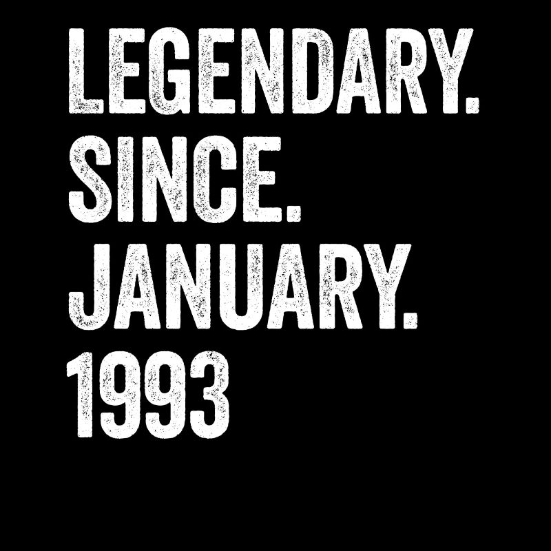 30 Years Legendary Since January 1993 30th