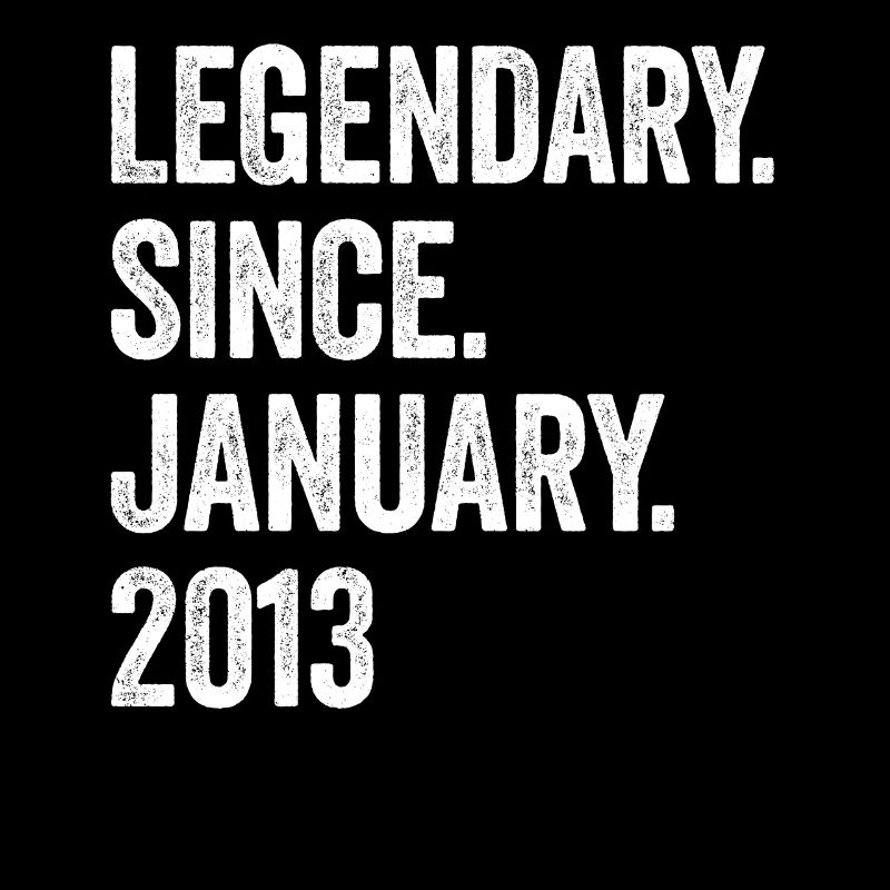 Legendary Since January 2013 10. Geburtstag