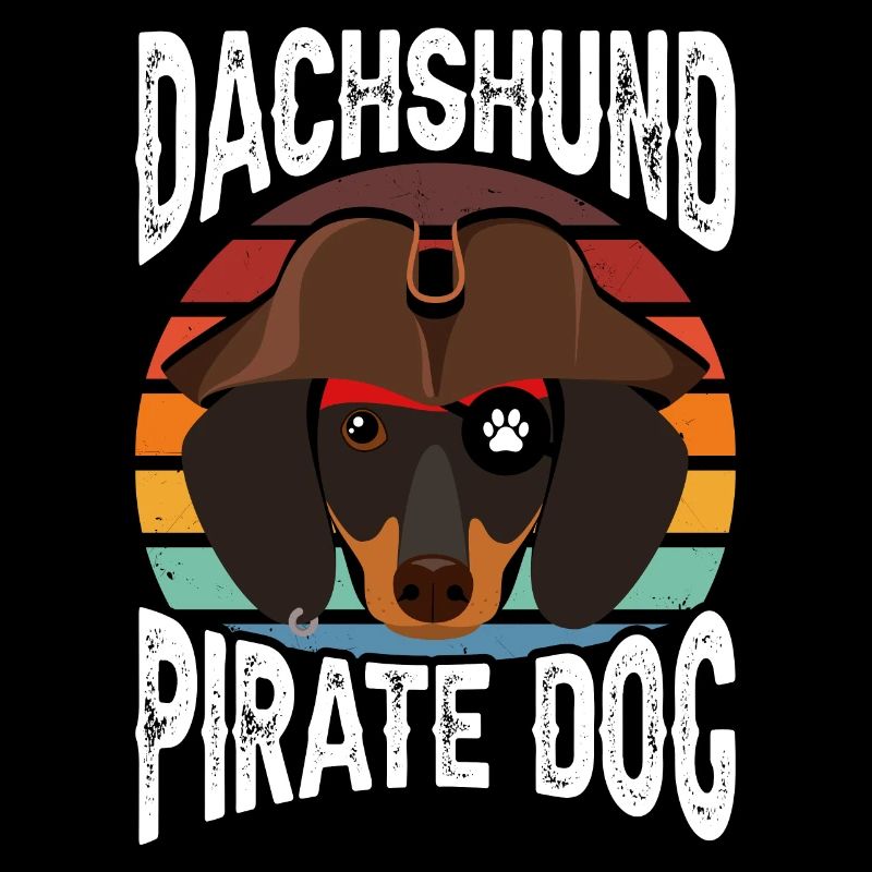 Teckel Chien Pirate