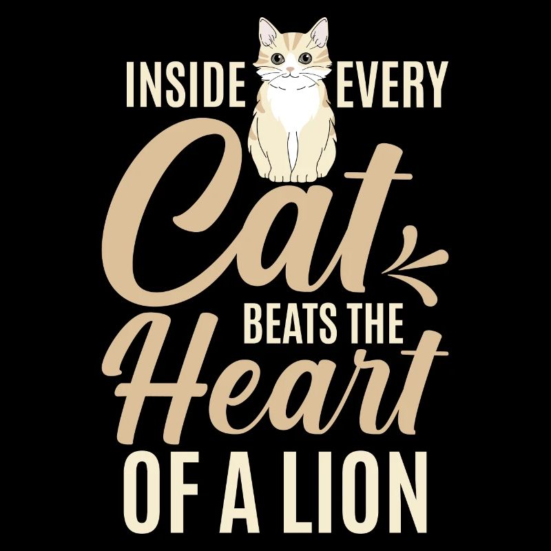 Dans chaque chat bat le cœur d’un lion