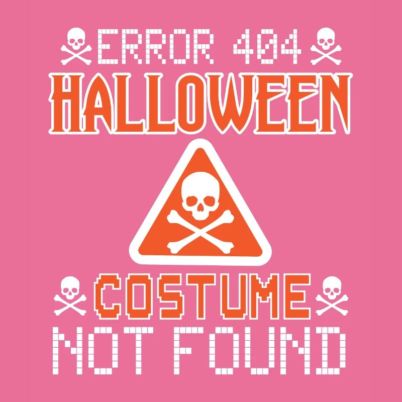 Error 404 Costume Not Found Halloween Coding