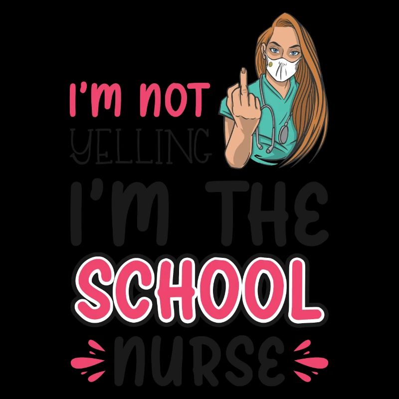 Je ne crie pas, je suis l’infirmière de l’école