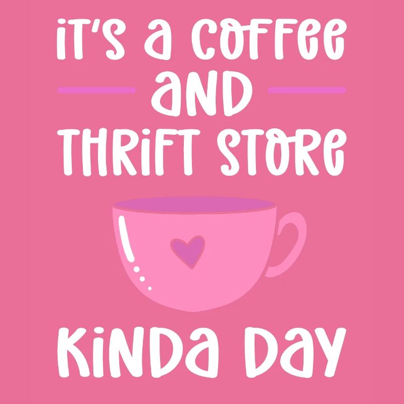 Es Ist Ein Kaffee- Und Secondhand -Laden. Sparsam