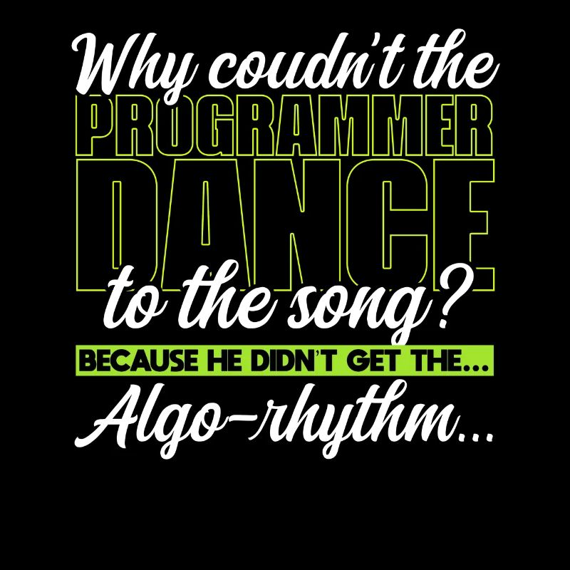 Why couldn't the programmer dance to the song?