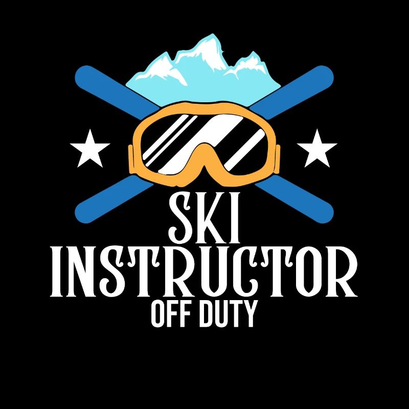 Ski Instructor Snow Skiing Expert Skiers