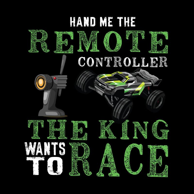 RC Auto Hobby Spruch Ferngestuertes Auto