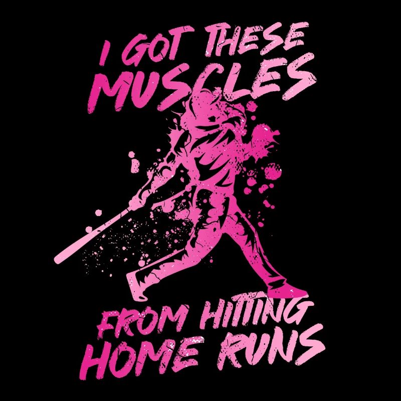 I Got These Muscles From Hitting Home Runs