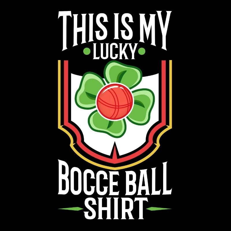 This is my Lucky Bocce ball