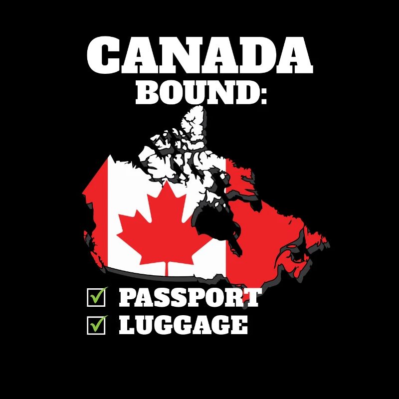 Voyage à destination du Canada Drapeau canadien