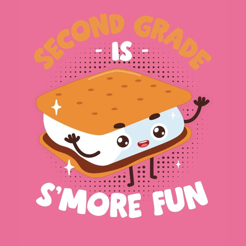Cool Second Grade Is Smore Fun Kids Marshmallow Ca