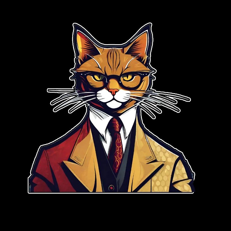 Chemise Chat Chat Cadeau Idée Mastic