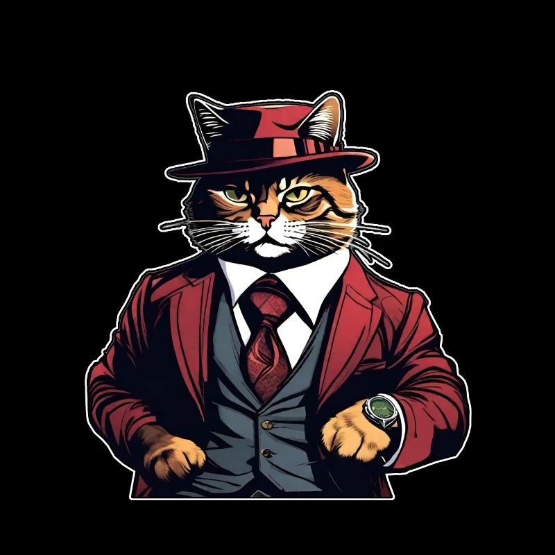 Chemise Chat Chat Cadeau Idée Mastic