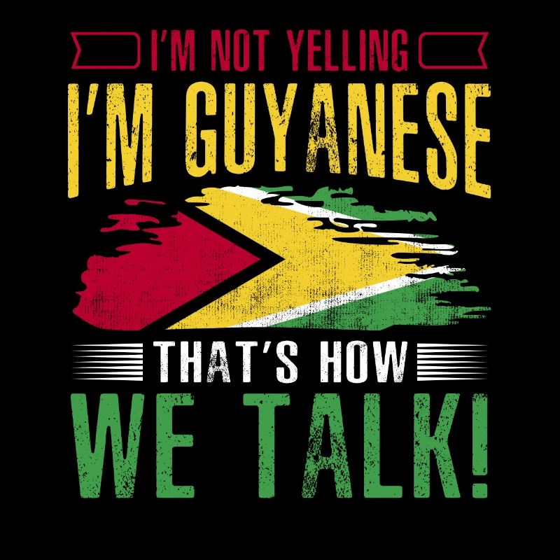 Guyana Flag Guyanese Guyana