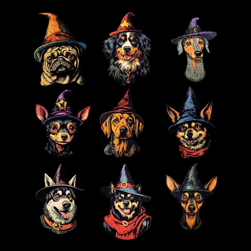 Halloween-Hunde