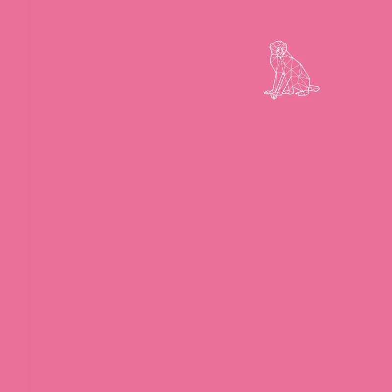 Polygon Monkey Funny Minimalism Geometry -