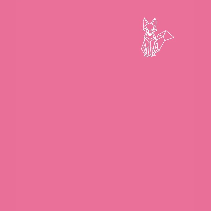 Polygon Fox Funny Minimalism Geometry - polygon