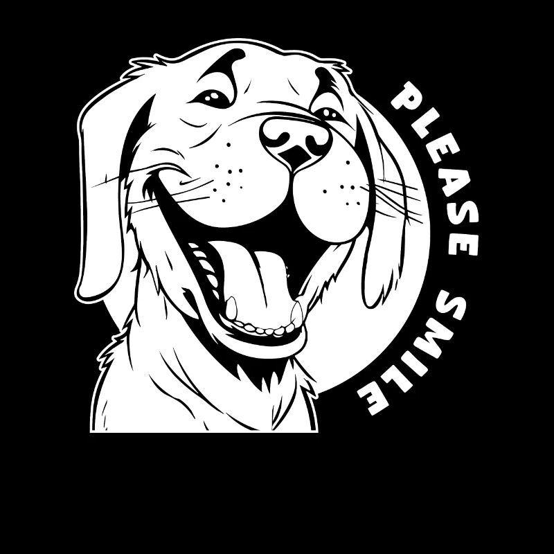 Labrador Just Smile
