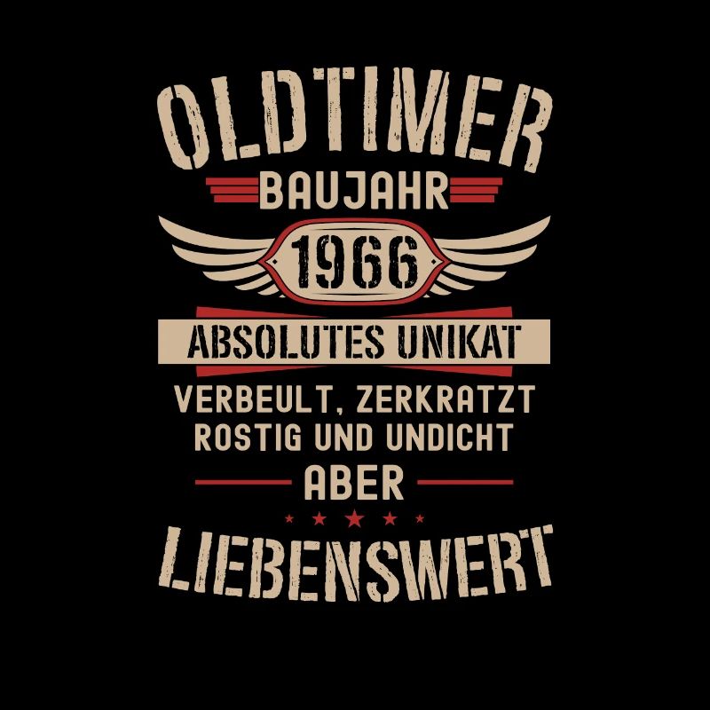 58. Geburtstag 58 Jahre Oldtimer Geschenk 1966