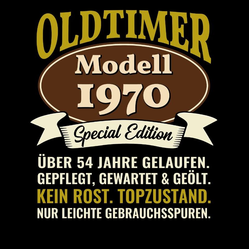 54. Geburtstag Oldtimer Modell 1970 54 Jahre