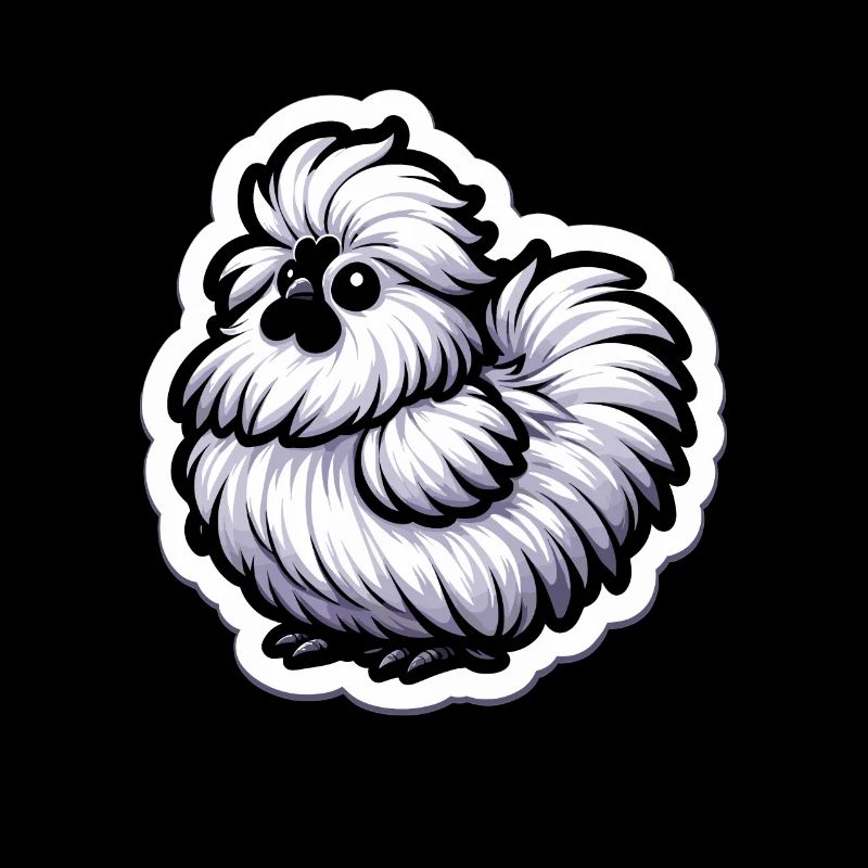 Silkie Chicken Fluffy Chicken Silkies