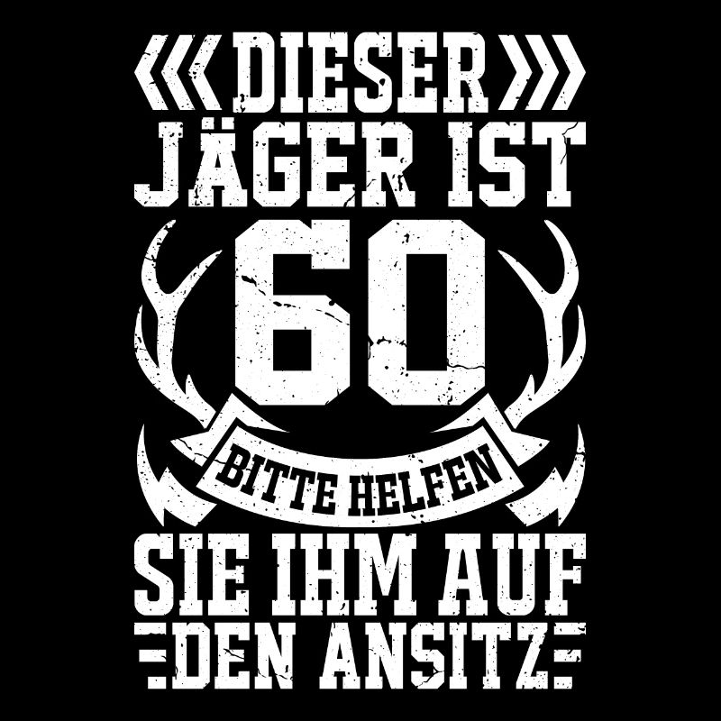 Jäger 60. Geburtstag Geschenk