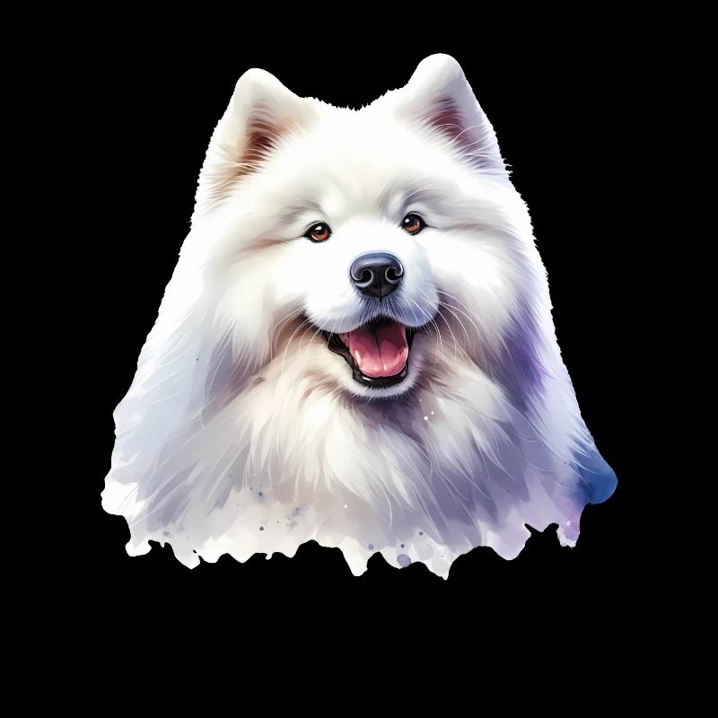 Chien Samoyède Cadeaux Mignon Samoyède Chien Graphique
