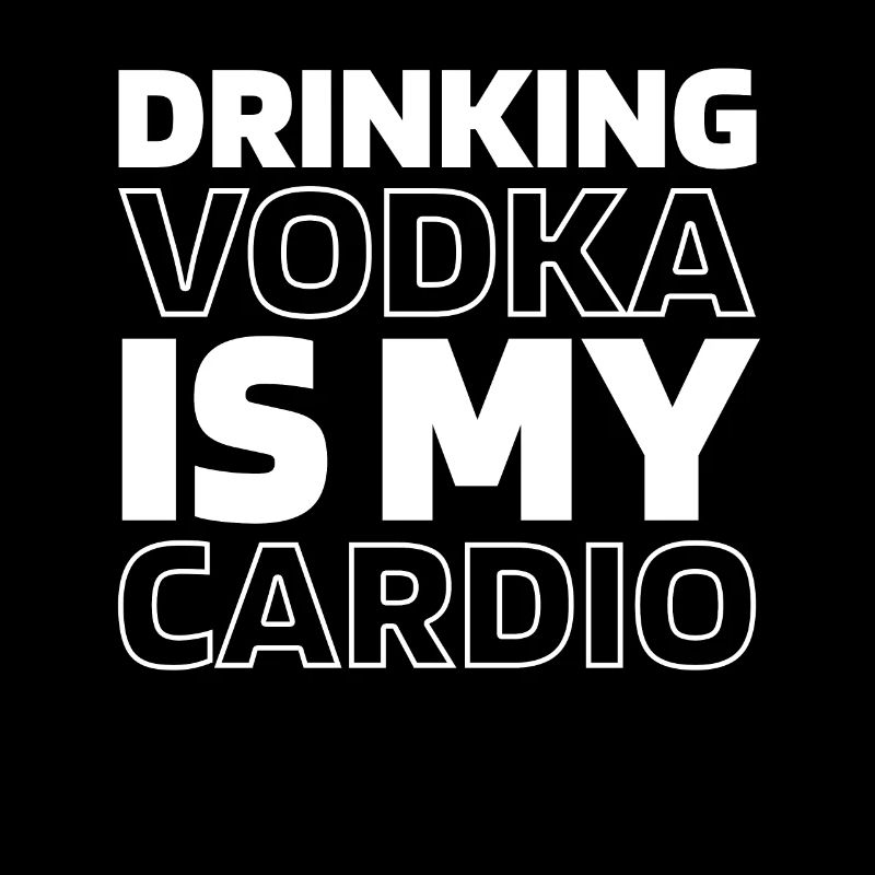 Vodka Wodka Funny Cardio Quote