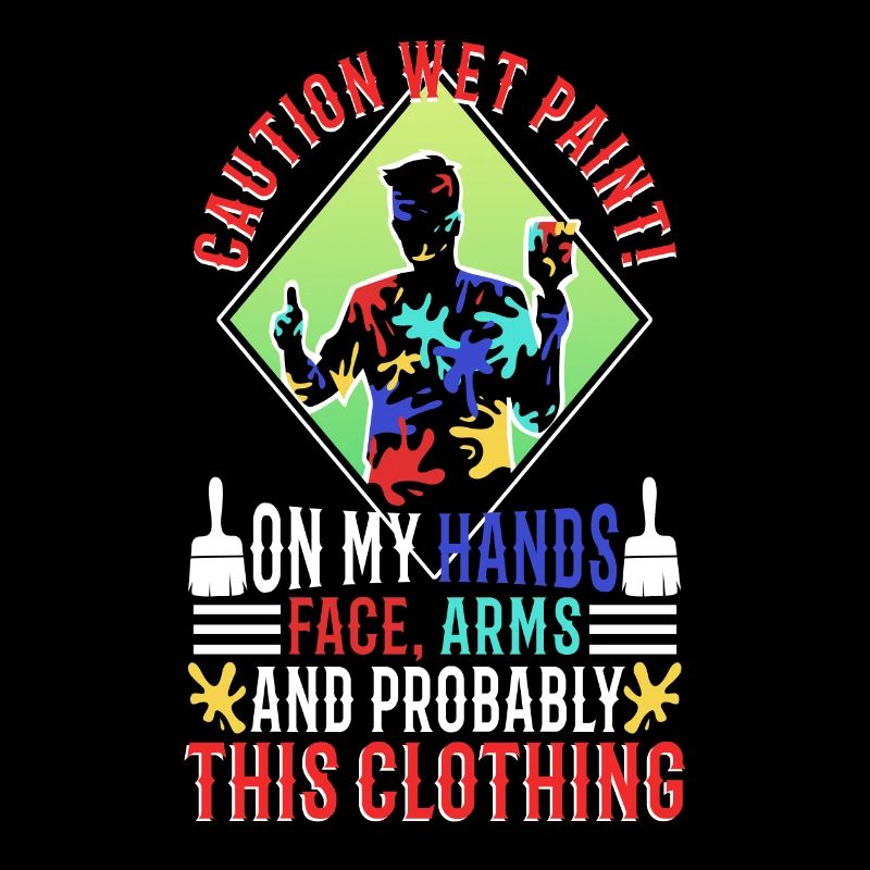 Wet paint