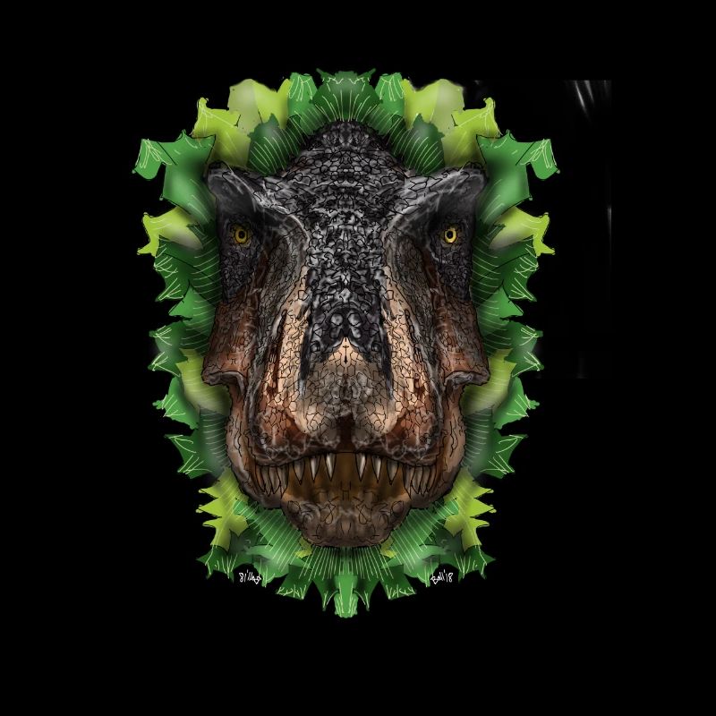 Rext - original artwork by artist Jon Ball