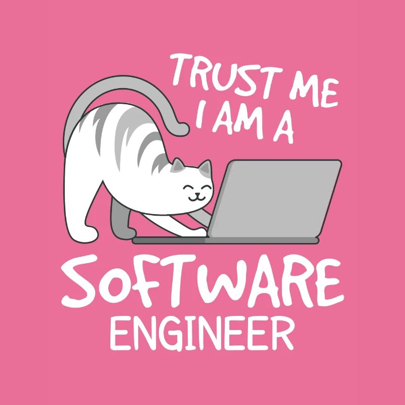 Software Engineers trust in programmer cat