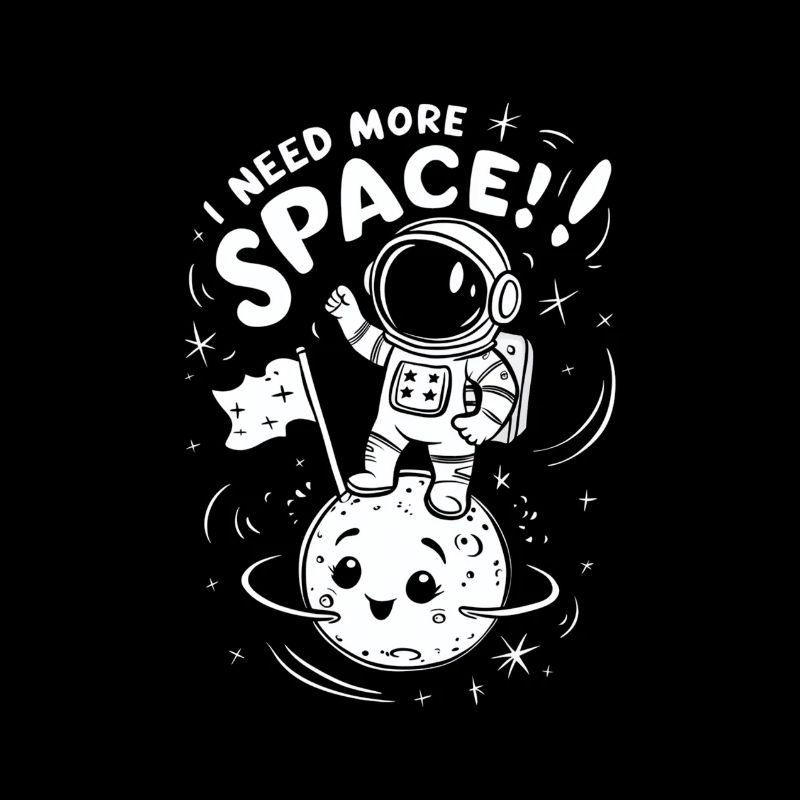 Besoin de plus d’astronaute drôle de l’espace