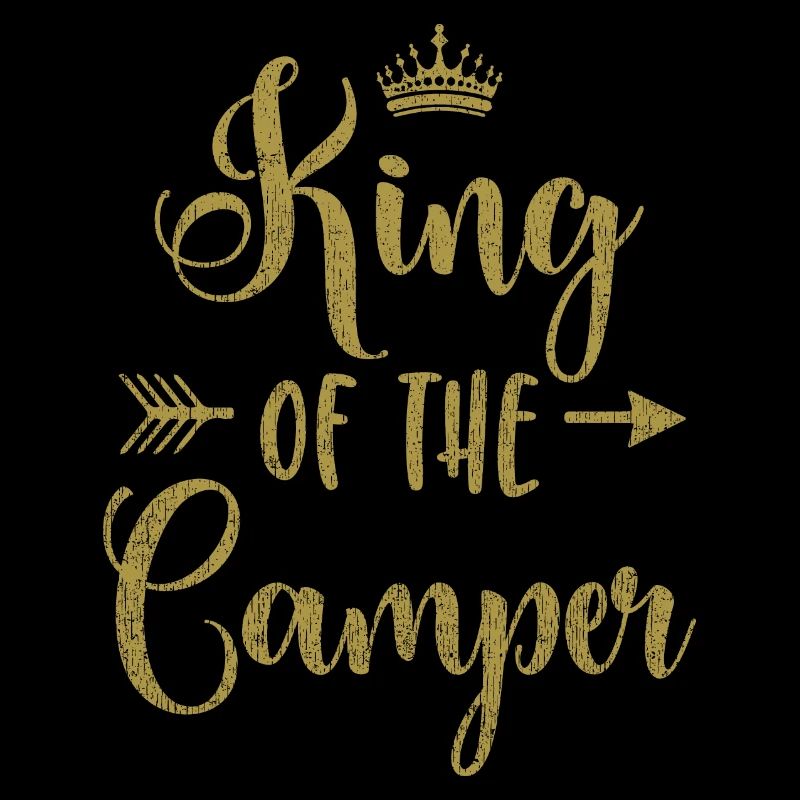 Camper Camping King Caravan Motorhome Men