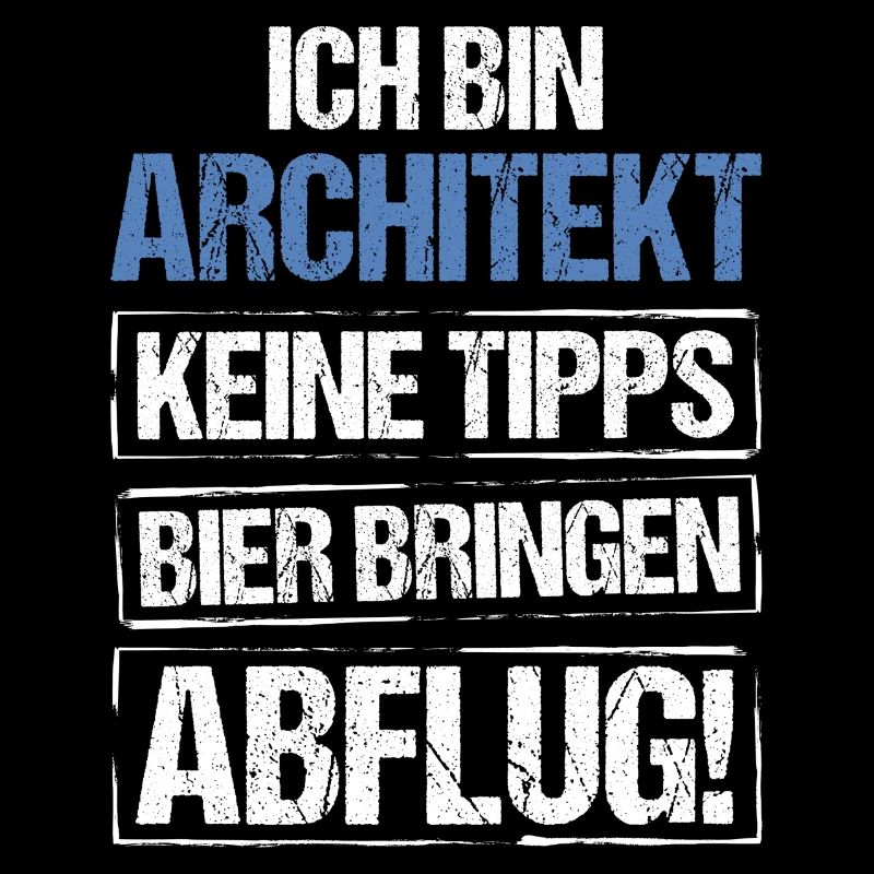 Ich bin Architekt - Bier bringen und Abflug