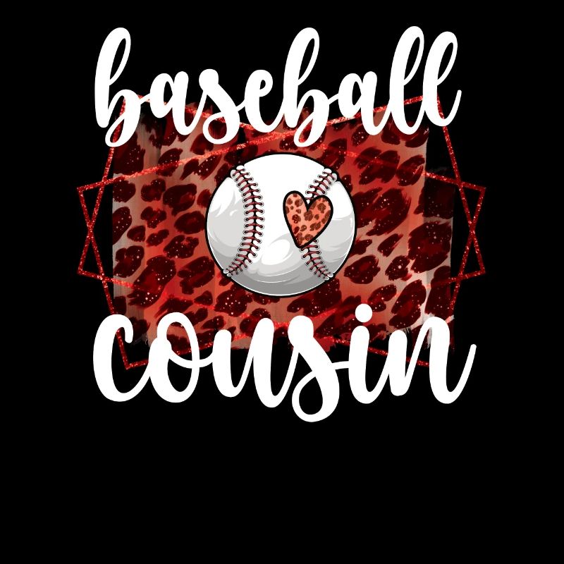 Stolzer Baseball-Cousin Eines Baseballspielers