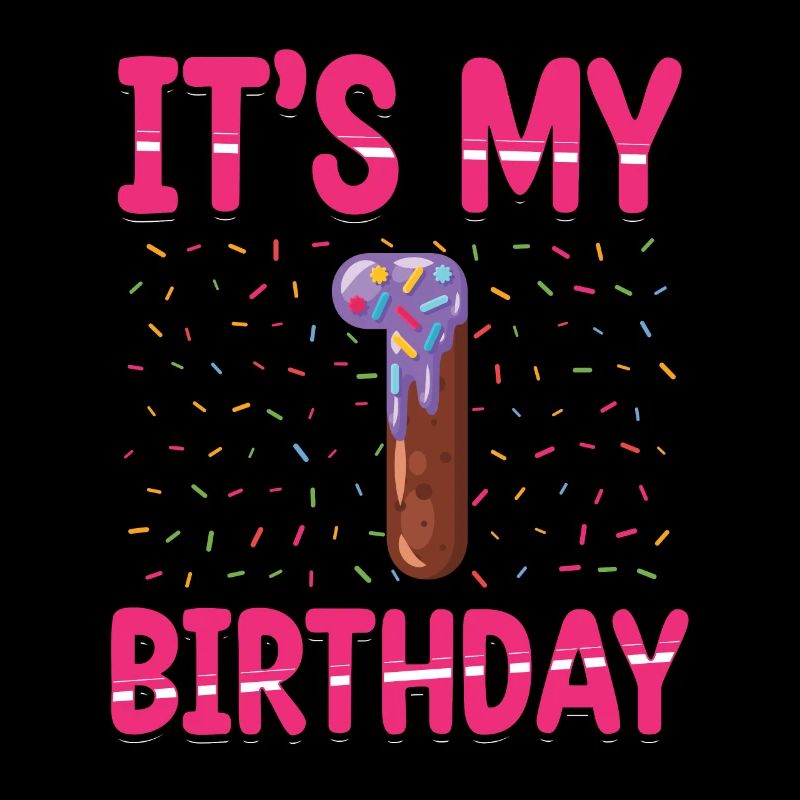C’est mon 1er anniversaire | | du thème Sprinkles
