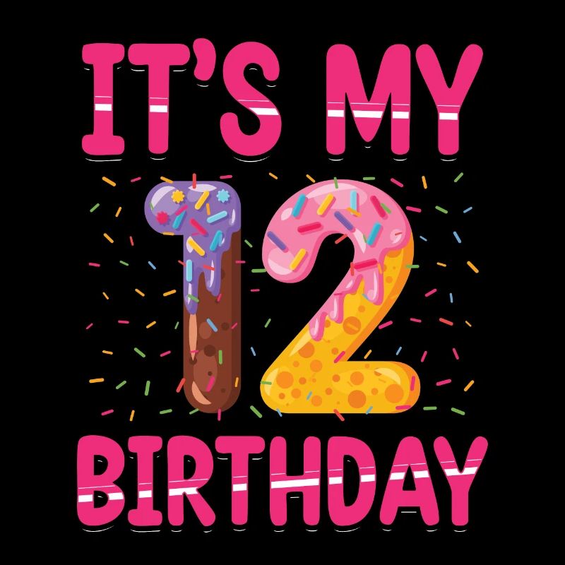 C’est mon 12e anniversaire | | du thème Sprinkles