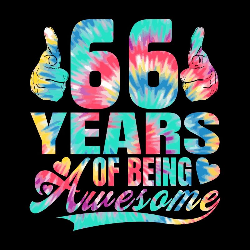 66e anniversaire ou anniversaire 66 ans d’existence